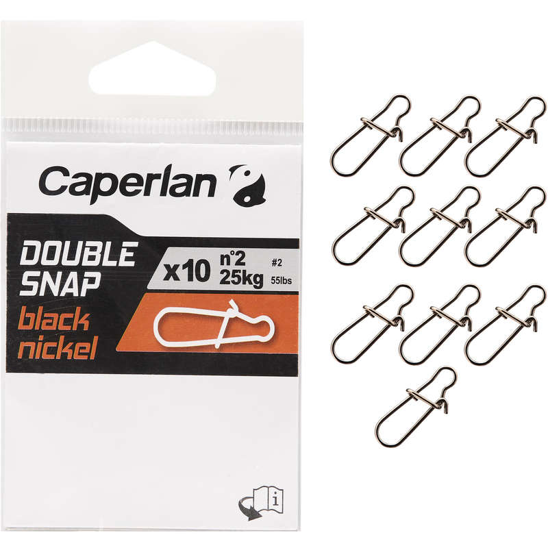 Caperlan Rolling Swivel Snap Inox SW X10 - 12